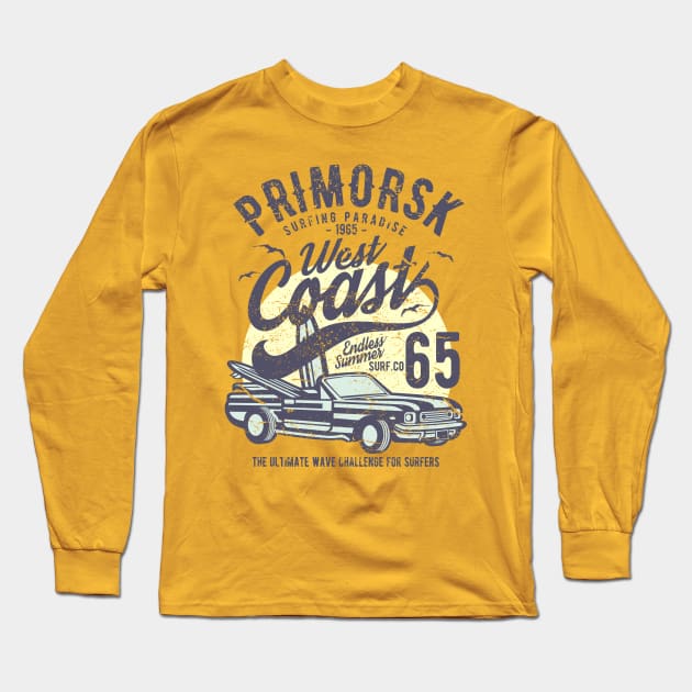 Primorsk West Coast Long Sleeve T-Shirt by graphiczen